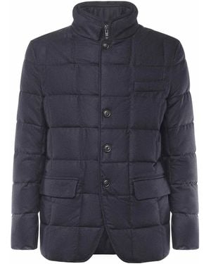 Fay Short Down Jacket - Blue