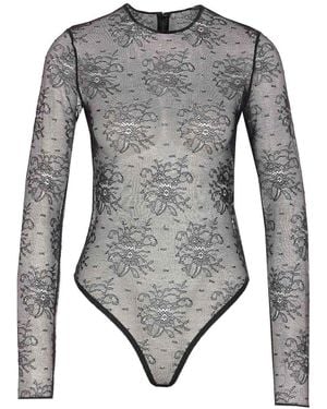 Dolce & Gabbana Chantilly Lace Body - Grey