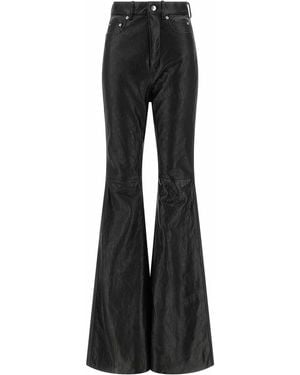 Rick Owens Jeans Boot-Cut - Negro