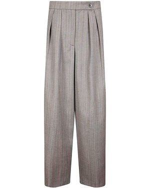 Dries Van Noten Trousers - Grey