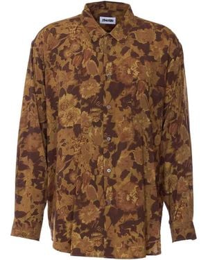 Magliano Dried Flowers Shirt - Brown