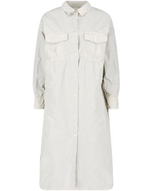 Aspesi Buttoned Jacket - White