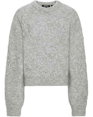 ROTATE BIRGER CHRISTENSEN Suéter Cuello Redondo - Gris