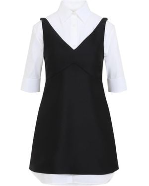 Balenciaga Hybrid Shirt Dress - Black