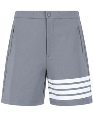 Thom Browne 4 Bar Shorts - Grey