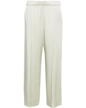 Jil Sander Wide-Leg Trousers - White