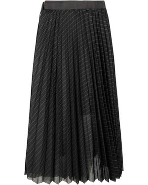 Sacai Gonna - Nero