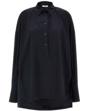 DI.LA3 PARI' Cotton Shirt - Blue