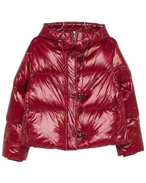 Fay Puffer Jacket - Red