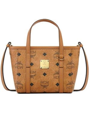 MCM Extra-Mini Bag - Brown