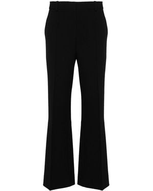 Victoria Beckham Flared Trousers - Black