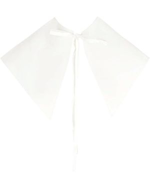 Patou Maxi Collar - White