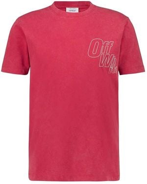 Off-White c/o Virgil Abloh T-Shirt - Pink