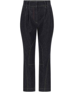 Brunello Cucinelli Equestrian Jeans - Blue