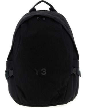 Y-3 Logo Backpack - Black