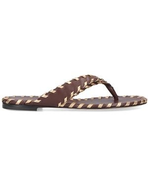 Gianvito Rossi Flip-Flop Sandals - Brown