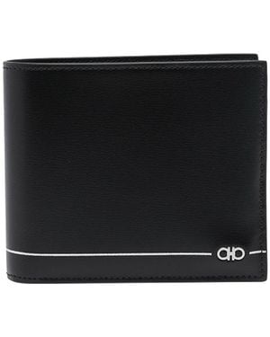 Ferragamo Gancini Wallet - Black