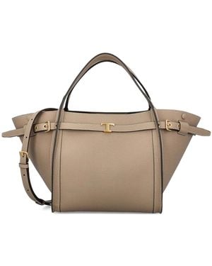 Tod's Small Leather Handbag - Metallic
