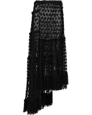 Dries Van Noten Sunia Long Skirt - Black