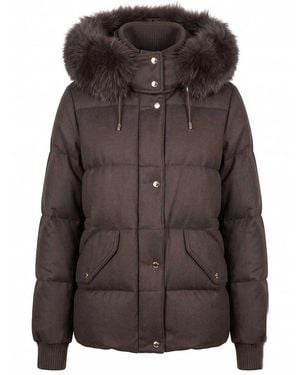 Moorer Attica Jacket - Brown