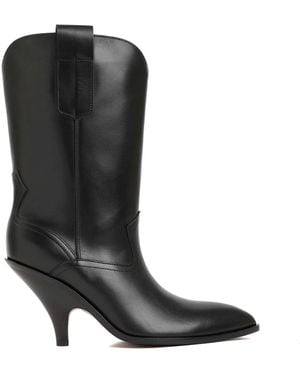 Bally Lavyn Leather Boots - Black