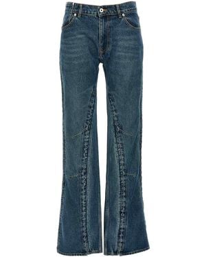 Y. Project Bootcut Jeans - Blau