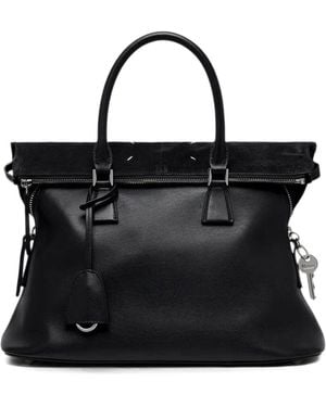 Maison Margiela 5Ac Soft Medium Bag - Black