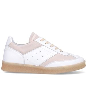 MM6 by Maison Martin Margiela 6 Court" Sneakers - White
