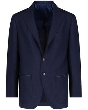 Cesare Attolini Blazer Monopetto - Blue