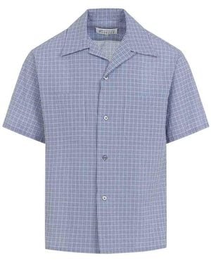 Maison Margiela Linen Shirt - Blue