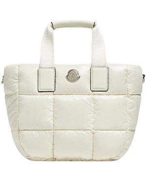 Moncler Caradoc Mini Tote Bag - White