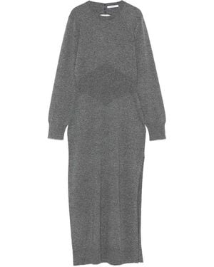 Givenchy Open Back Long Dress - Gray