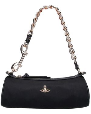 Vivienne Westwood Shoulder Bag Cindy Cylinder - White