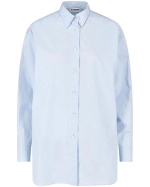 Jil Sander Cotton Shirt - Blue