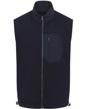 Sease Reversible Vest - Blue