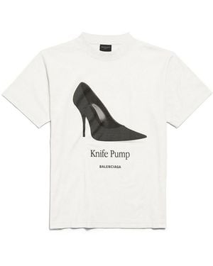 Balenciaga Iconic Graphic T-Shirt For - White