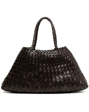 Dragon Diffusion Shoulder Bag Santa Croce Big - Black