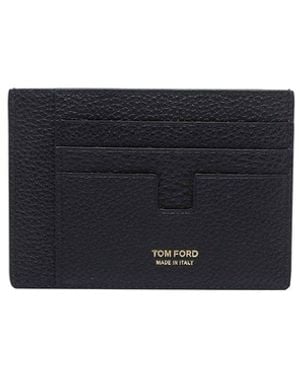 Tom Ford Large Logo Cards Holder - White