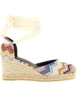 Missoni Eva Espadrilles - Metallic