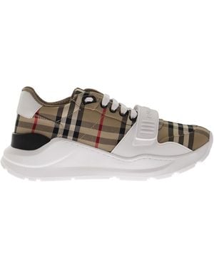 Burberry New Regis Trainers - Brown