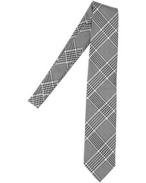 Tom Ford Cravatta Prince Of Wales - White