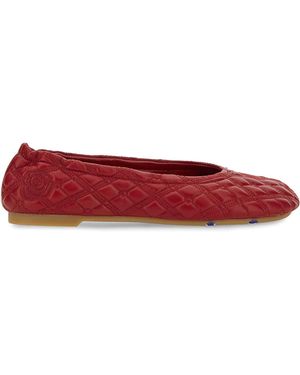 Burberry Ballerinas - Red