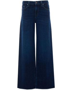 PAIGE Straight Leg Jeans - Blau