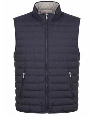Brunello Cucinelli Padded Vest - Blue
