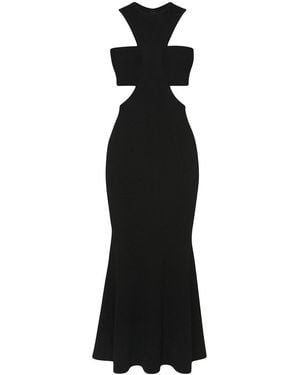 McQueen Viscose Blend Dress - Black