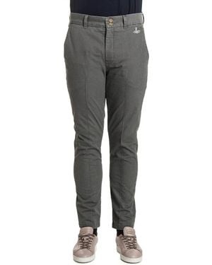 Vivienne Westwood Classic Chino Trousers - Grey