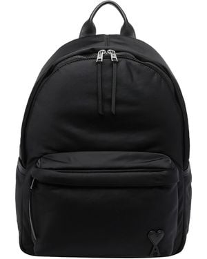 Ami Paris Marcel Backpack - Black