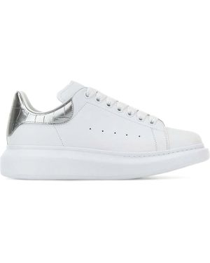 McQueen Oversized Trainer - White