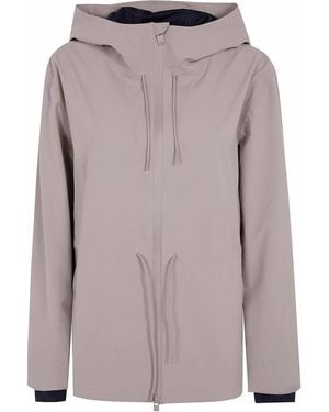 Rains Suva Hardshell String Jacket - Multicolour