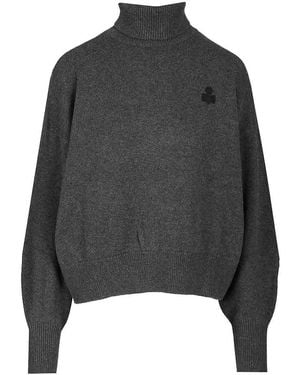 Isabel Marant Nasha Turtleneck Jumper - Grey